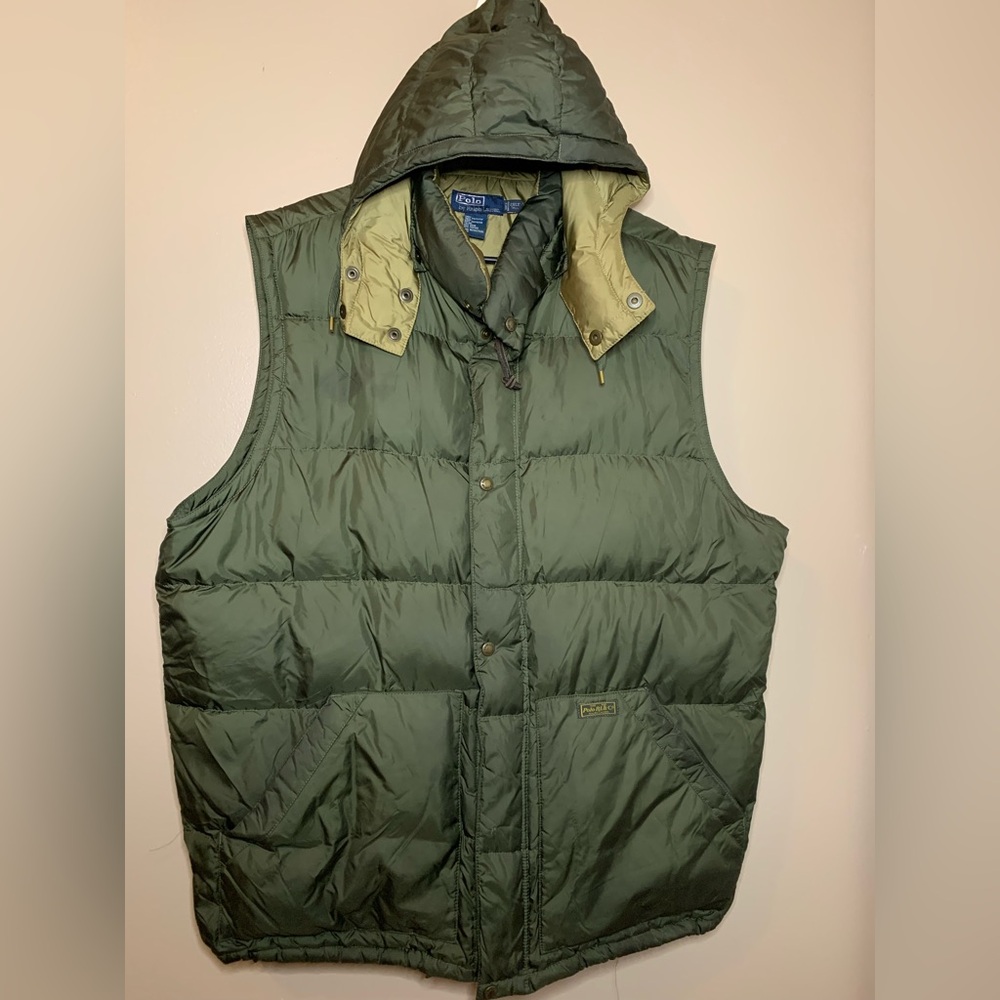 Polo Ralph Lauren
Men's Big & Tall Puffer Red Down Vest 2XLT